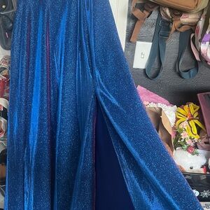Windsor Sparkling Blue Prom Dress
